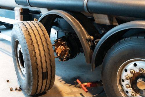 Trucker has an engine that needs repairing